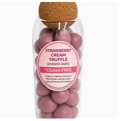 Nourish Balls - Strawberry Cream Truffle Sweethearts Pkt (20)