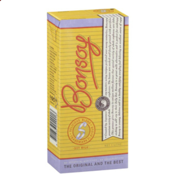 Milk Bonsoy Soy Milk Carton (6x1 L)