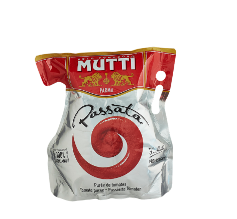 Mutti Passata Tomato Puree 3x3kg BIB