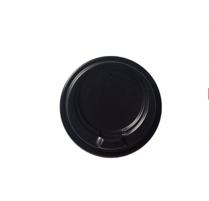 Sip Lid For 8oz Cup Black 80mm Sleeve (100)