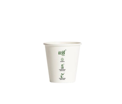 6oz Single Wall Cup White Sleeve (50)