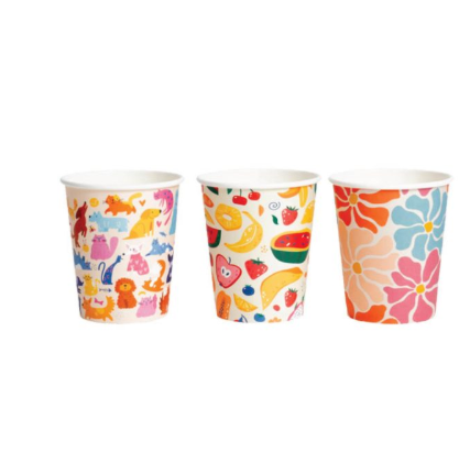 8oz Single Wall Cafe Collection 80mm Sleeve (50)