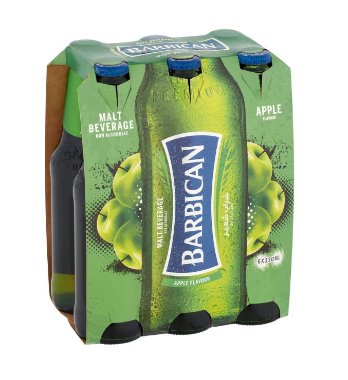 Barbican Apple 6x4 330ml