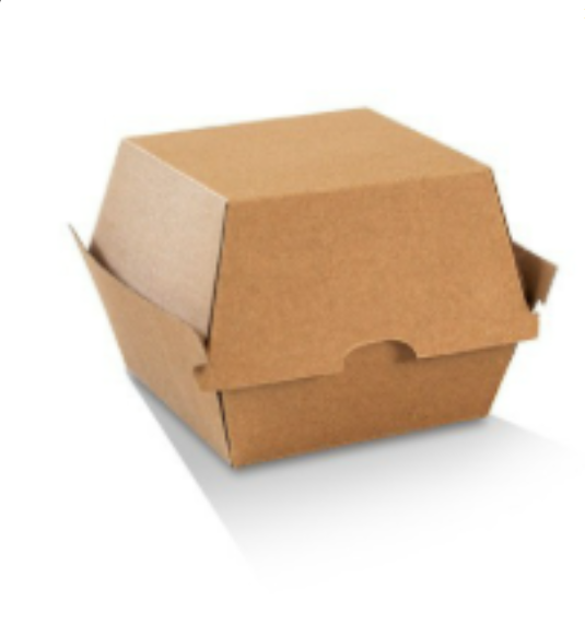 Burger Box Hard Corrugated High Brown #Pcb2hs Box (200)