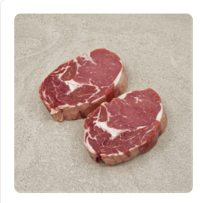 Beef Steak Scotch Fillet 100-120g Approx 3kg/Ctn ($25.80kg)