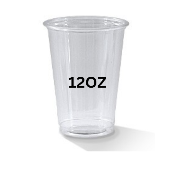 Cup 12oz Clear 98mm Sleeve (50)