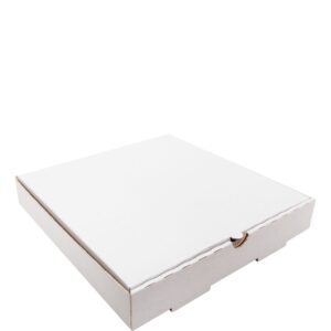 9"Plain White Australian Pizza Box (100)