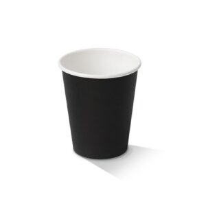 8oz UNI Single Wall Black (50)