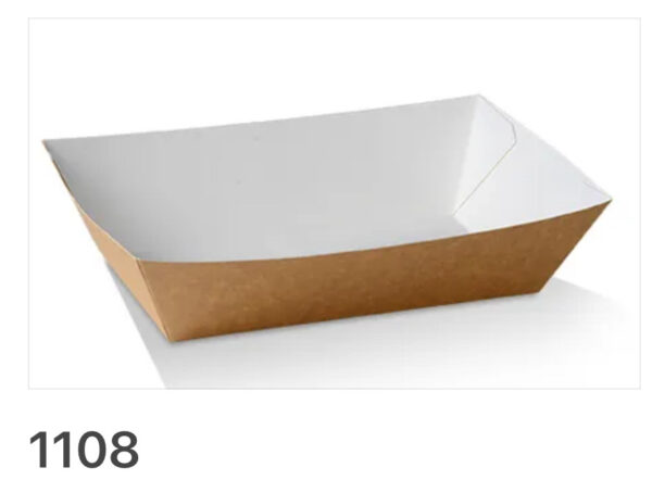 #4 Tray Pack White (400)