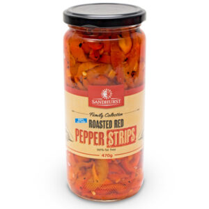 Olimar Roasted Red Pepper Strips Sandhurst Fine Foods