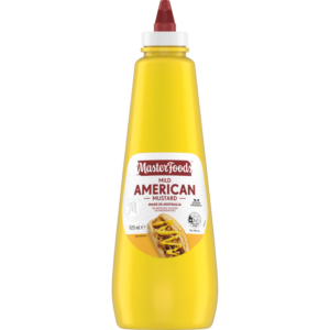 Mustard American Sqz M/Foods 920ml