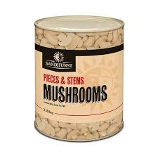 Mushrooms - Pieces & Stems 'Sandhurst'