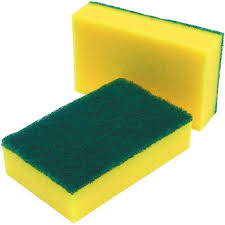 Sponge Scourer Std15X10Cm