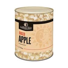 Sandhurst Diced Apple 2.75Kg
