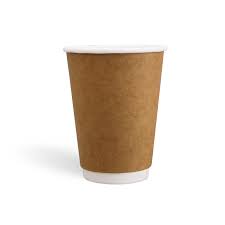 16oz Double wall Cup  Kraft (25)