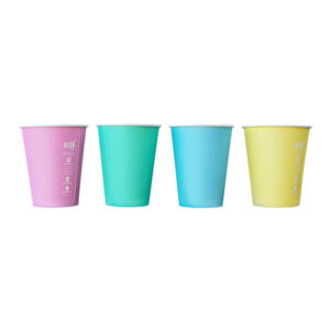 12oz Single Wall Cup Pastel