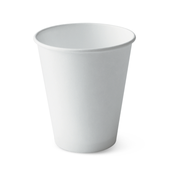 12oz Single Wall Cup White (50)