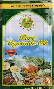 Oil - Vegetable Round 'Golden Deer'